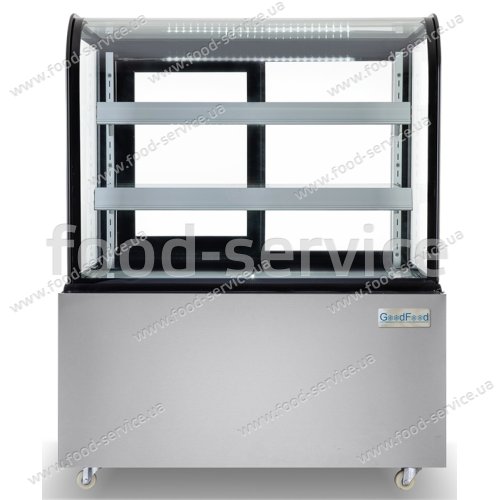 Вітрина холодильна GoodFood FW270R нержавіюча сталь